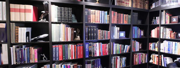 Dr. Miranda's library