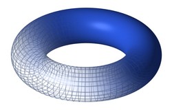 Torus - By LucasVB [Public domain], via Wikimedia Commons